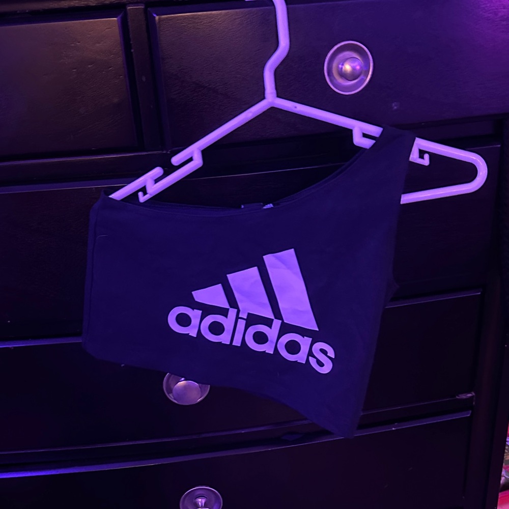 Adidas Black Sleeveless Top
